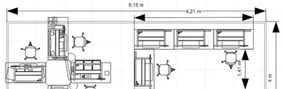 vermaßtes 2D-Layout in der Software visTABLE®touch