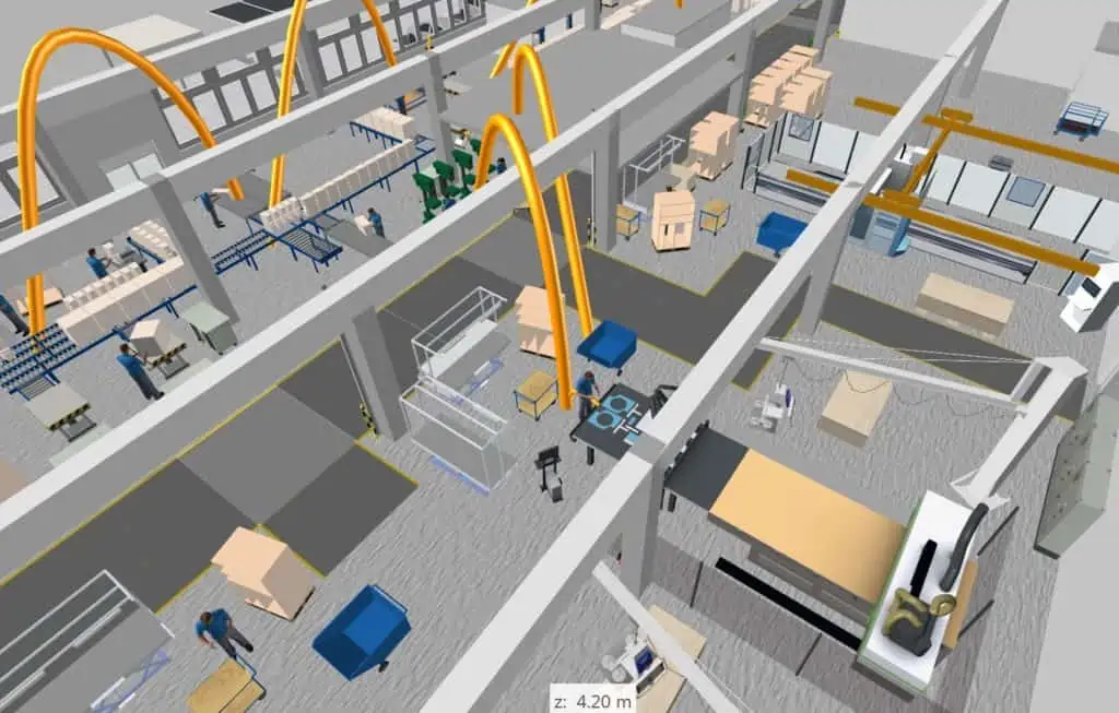 3D planning of the production with visTABLE at d&b Audiotechnik