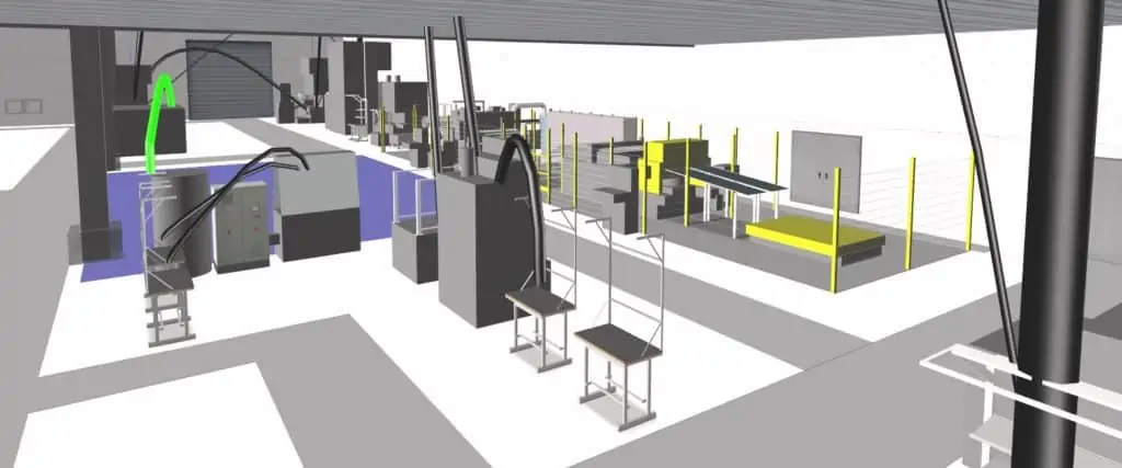 3D-Visualisierung in der Fabrikplanung mit visTABLE bei Elring Klinger