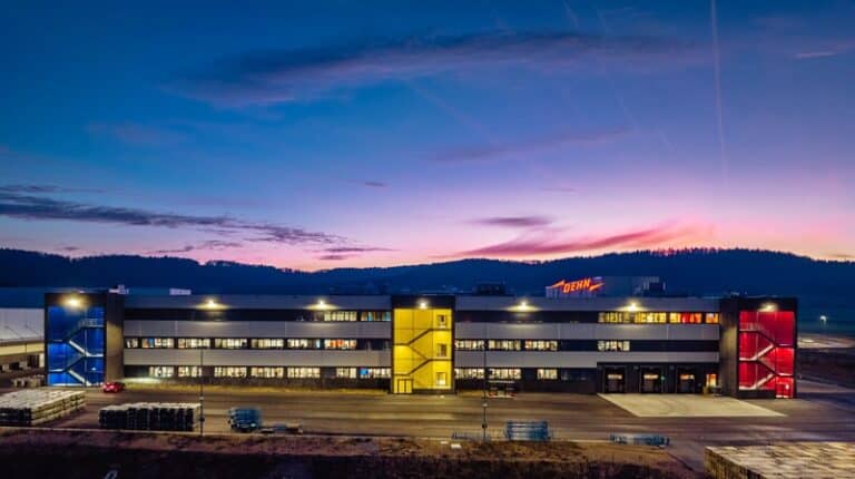 The new production site of DEHN SE at the SOP.