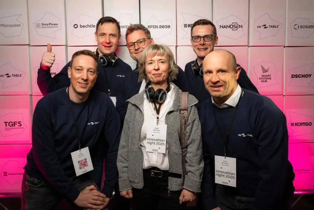 visTABLE® Team bei der Innovation Night 2025