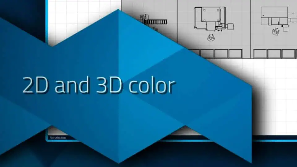 2D and 3D color
