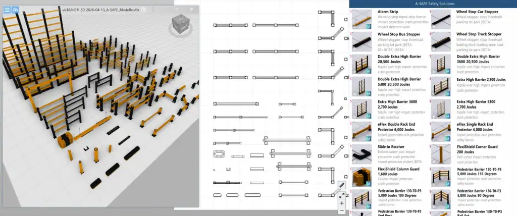 Screenshot A-SAFE models
