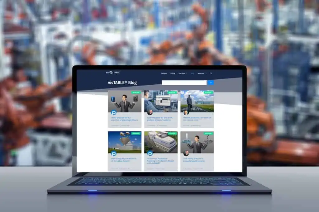 Blog visTABLE knowledge about factory planning