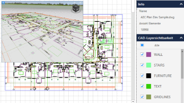 2D und 3D CAD in der Software visTABLE
