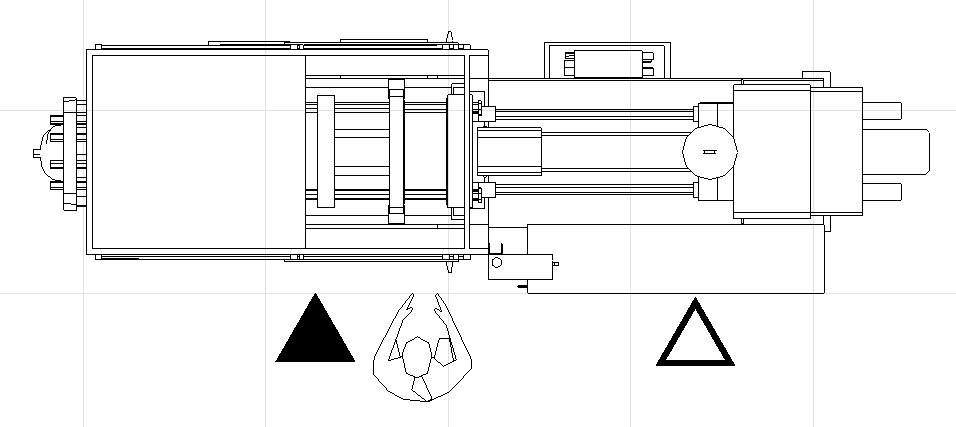 Visualization of the main and auxiliary control points in the drawing with visTABLE®