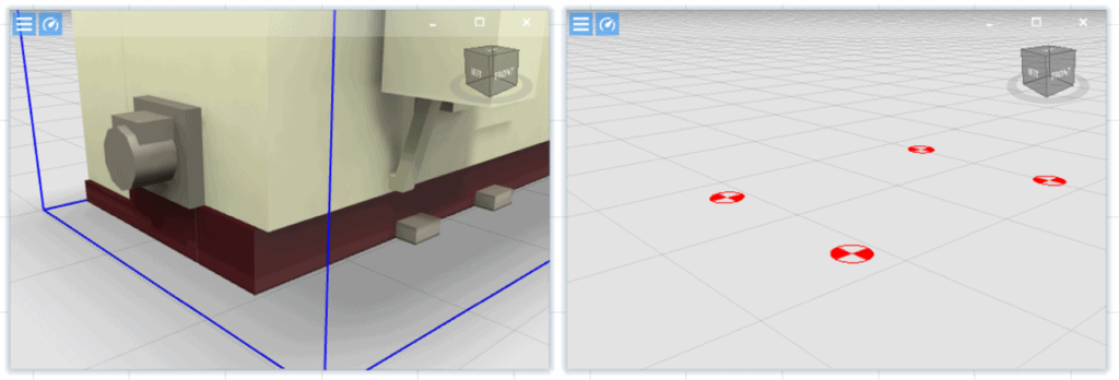 measuring point 3d visualization in visTABLE®touch 3.0