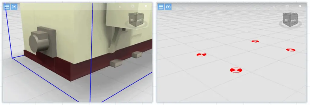 measuring point 3d visualization in visTABLE®touch 3.0