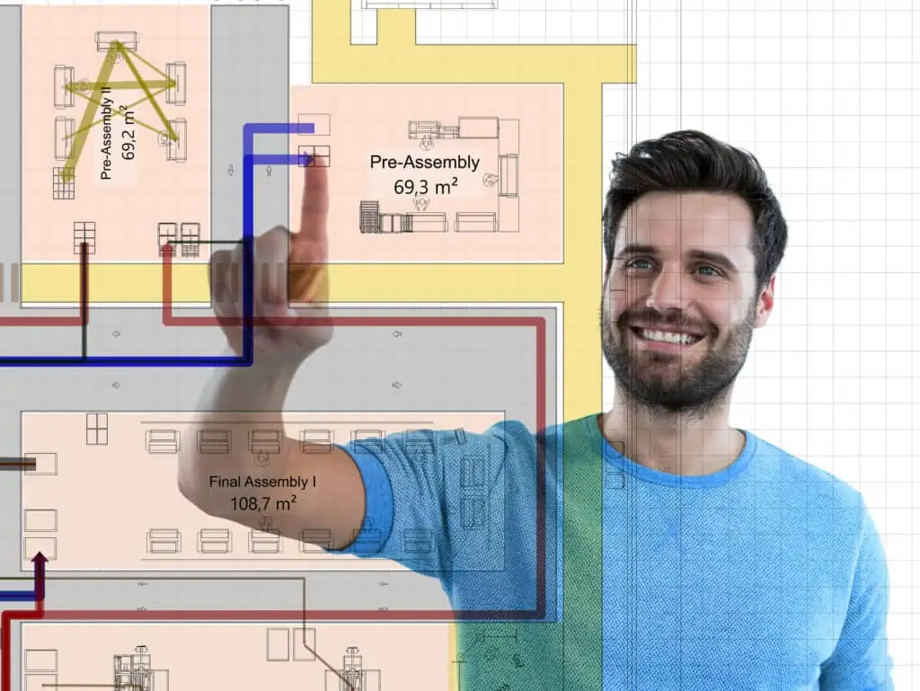 Planner uses easy to use planning tool for his factory