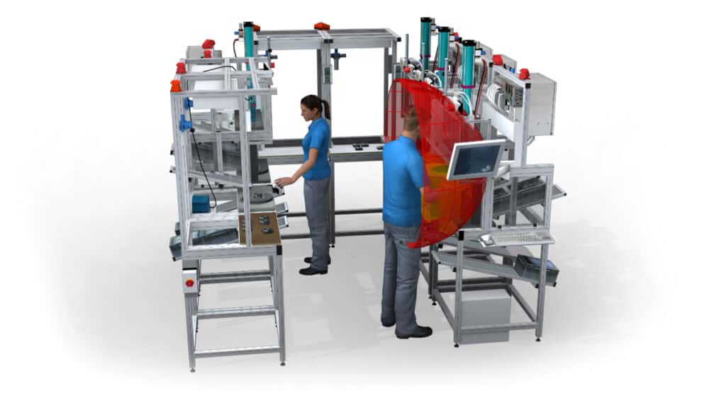 Assembly line planning one-piece-flow