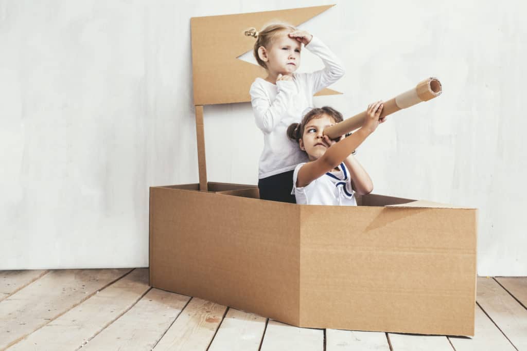 Children playing as an example principle for team planning