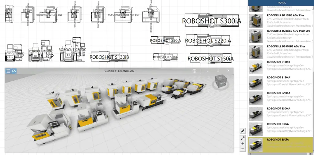 Screenshot Roboshot Modelle