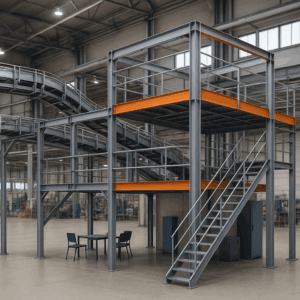 stahlbau im industrielayout