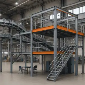stahlbau im industrielayout