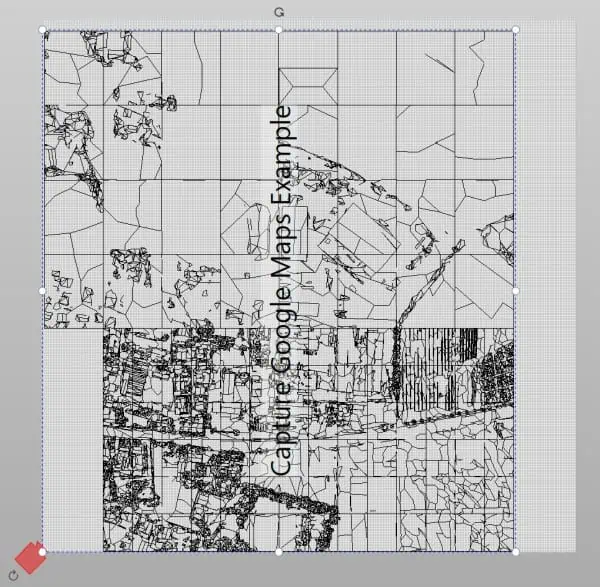 layout positioning in x and y of a Google Maps 3D reference example in visTABLE