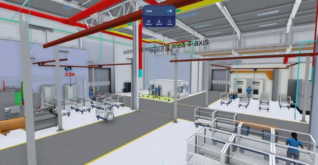 Beispiel für visuelles Management bei AGCO Hohenmölsen in der Software visTABLE®VR